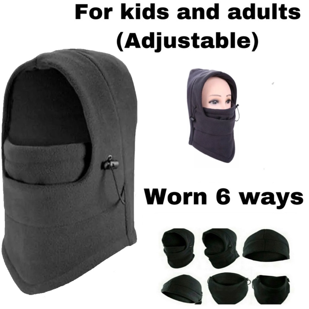 ✅ Gray ski mask / face mask